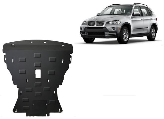 Engine - metallic shield BMW X5 (2mm)