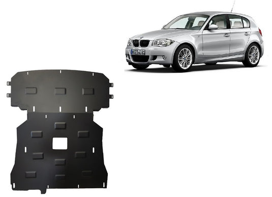 Engine - metallic shield BMW Seria 1 E81;E87 (2mm)