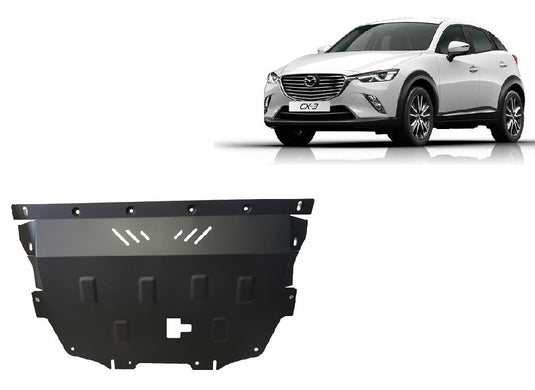 Engine - metallic shield Mazda CX3 (2mm)