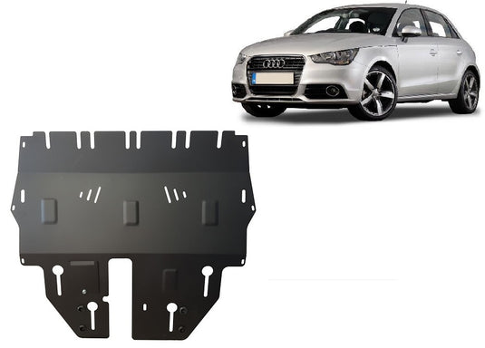 Motore - scudo metallico Audi A1 (2 mm)