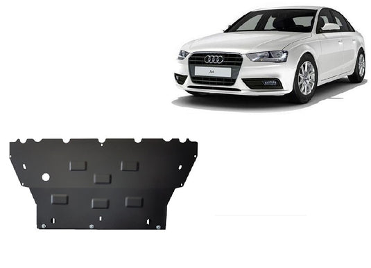 Engine - metallic shield Audi A4 B9 (2mm)