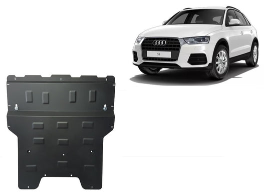 Engine - metallic shield Audi Q3 (2mm)