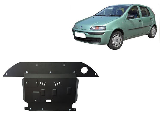 Engine - metallic shield Fiat Punto (2mm)