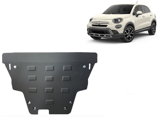 Engine - metallic shield Fiat 500x (2mm)