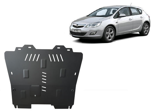 Engine - metallic shield Opel Astra J (2mm)