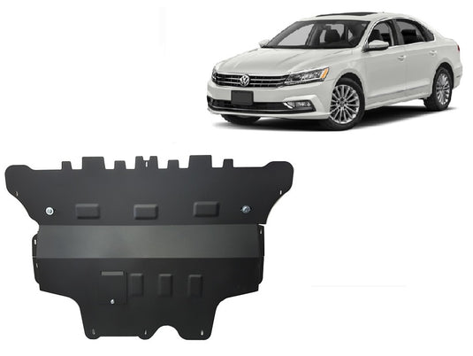 Engine - metallic shield Volkswagen Passat B8 - cutie de viteză manuală (2mm)