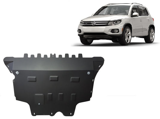 Engine - metallic shield Volkswagen Tiguan (2mm)