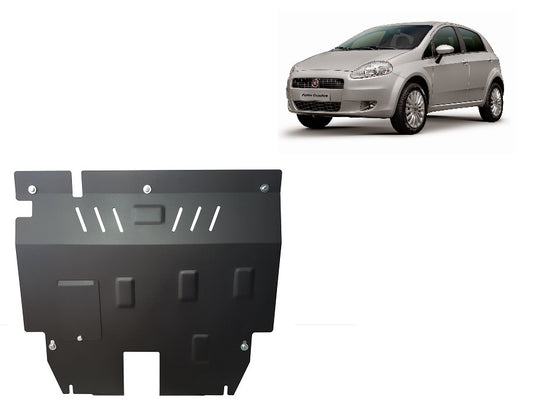 Engine - metallic shield Fiat Punto 2 (2mm)