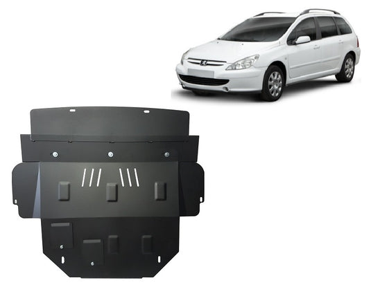 Engine - metallic shield Peugeot 307 (2mm)