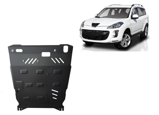Engine - metallic shield Peugeot 4007 (2.5mm)