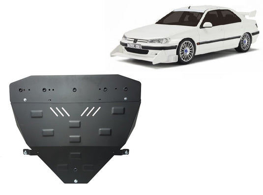 Engine - metallic shield Peugeot 406 (2mm)