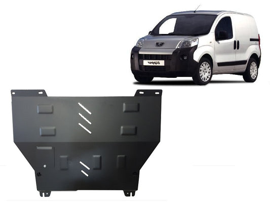 Engine - metallic shield Peugeot Bipper (2mm)
