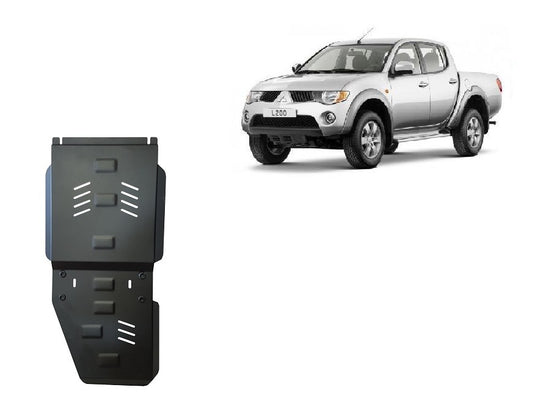 Differenziale e cambio - Shield metallico Mitsubishi L (3 mm)