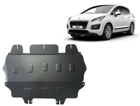 Engine - metallic shield Peugeot 3008 (2mm)