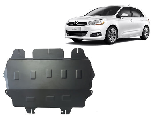Engine - metallic shield Citroen C4 (2mm)