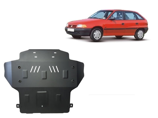 Engine - metallic shield Opel Astra F (2mm)