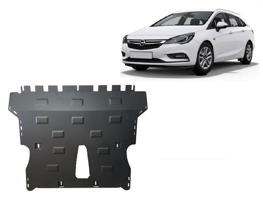 Engine - metallic shield Opel Astra K (2mm)