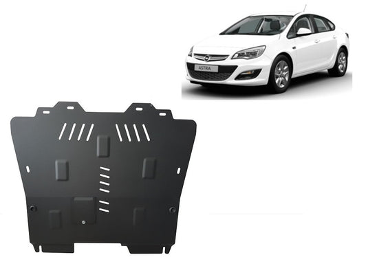 Engine - metallic shield Opel Astra J Sedan (2mm)