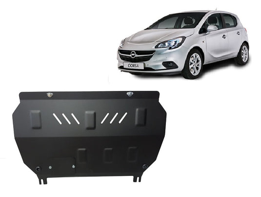 Engine - metallic shield Opel Corsa E (2mm)
