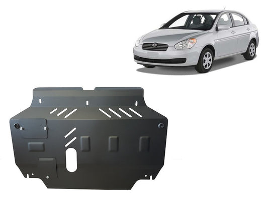 Engine - metallic shield Hyundai Accent (2mm)