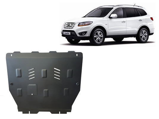 Engine - metallic shield Hyundai Santa Fe (3mm)