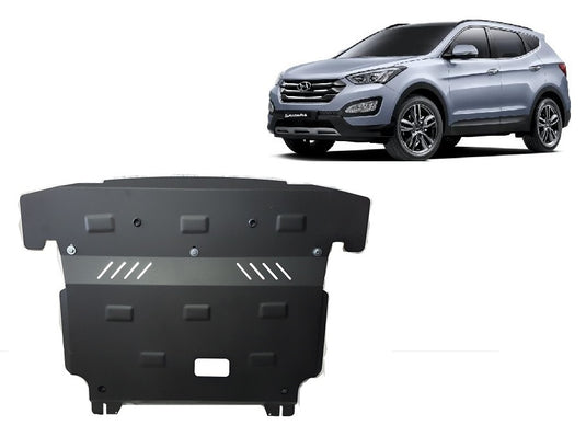 Engine - metallic shield Hyundai Santa Fe (2mm)