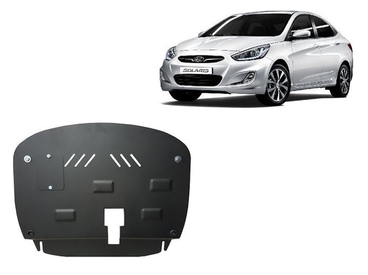 Engine - metallic shield Hyundai Solaris (2mm)