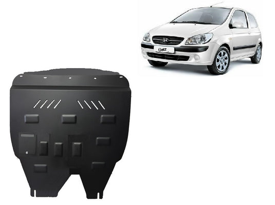 Engine - metallic shield Hyundai Getz (2mm)