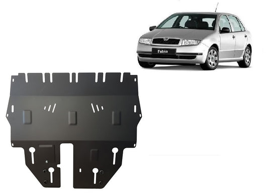 Engine - metallic shield Skoda Fabia 1 - Benzina (2mm)