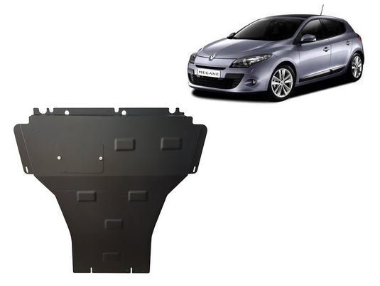 Engine - metallic shield Renault Megane III (2mm)