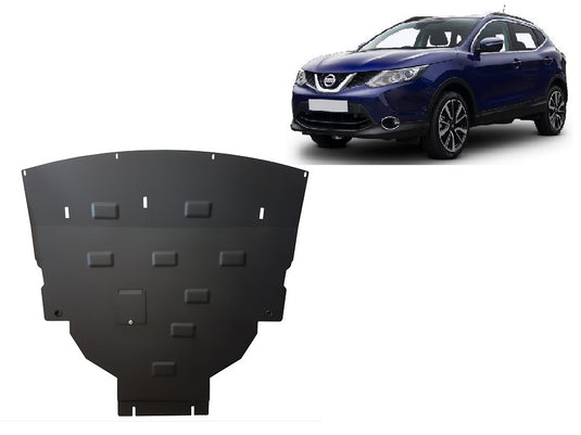 Engine - metallic shield Nissan Qashqai J11 (2mm)