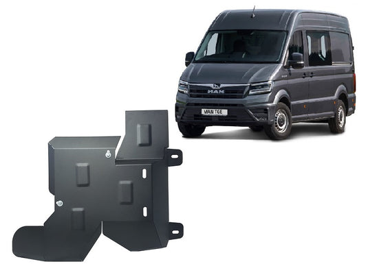 Fuel tank - metallic shield  AdBlue Man TGE (2mm)