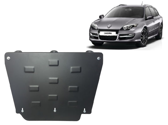 Engine - metallic shield Renault Laguna 3 (2mm)