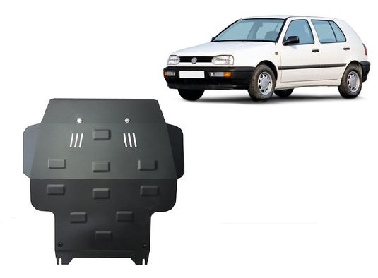 Engine - metallic shield VW Golf 3 (2mm)