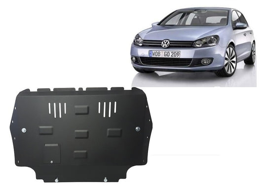 Engine - metallic shield VW Golf 6 (2mm)