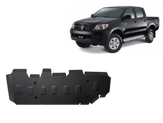 Réservoir de carburant - blindage métallique Toyota Hilux (2 mm)
