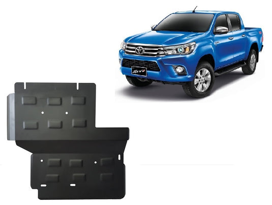 Bouclier métallique pour réducteur Toyota Hilux Revo (3 mm)