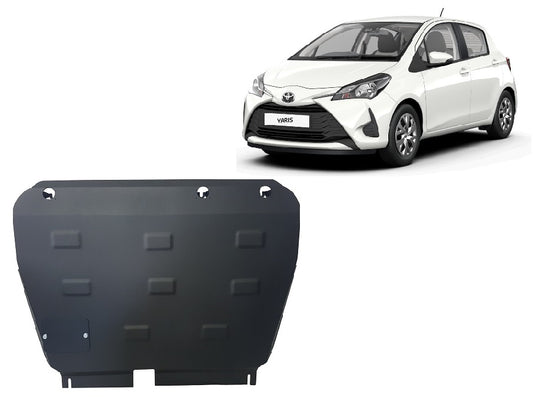 Engine - metallic shield Toyota Yaris Hybrid (2mm)