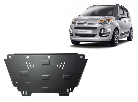 Engine - metallic shield Citroen C3 Picasso (2mm)