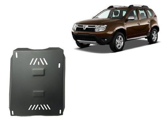 Kraftstofftank - Metallic Shield Dacia Duster (2 mm)