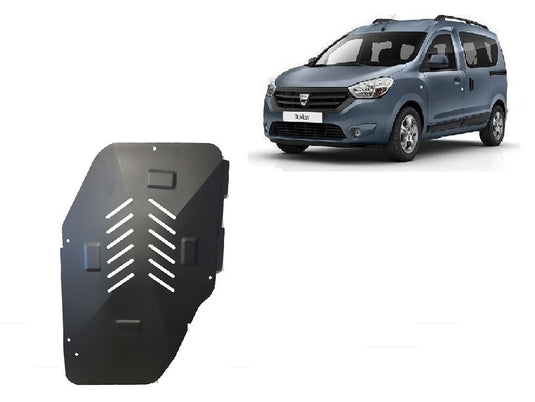 Fuel tank - metallic shield Dacia Dokker (2mm)