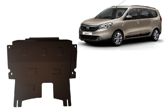 Motor - Metallic Shield Dacia Lodgy (2 mm)