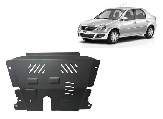 Engine - metallic shield Dacia Logan 1 (2mm)