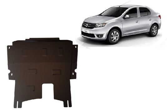 Engine - metallic shield Dacia Logan 2 (2mm)