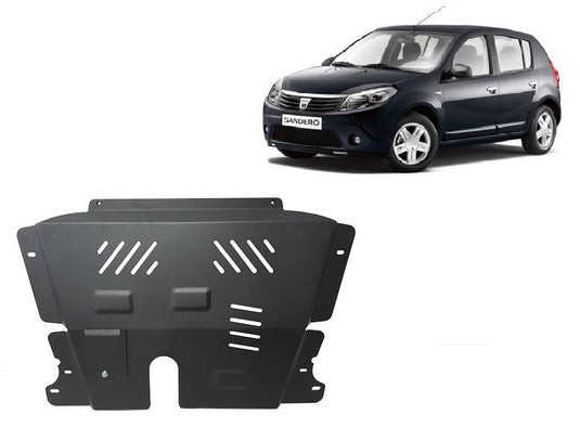 Engine - metallic shield Dacia Sandero (2mm)