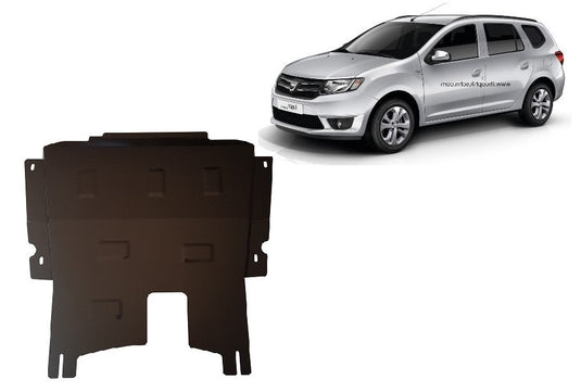 Engine - metallic shield Dacia Logan MCV (2mm)