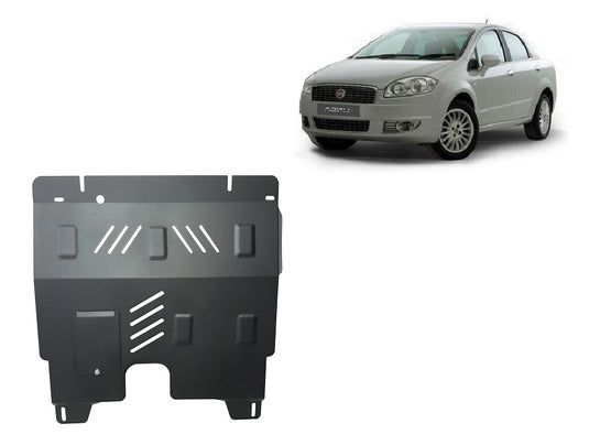 Engine - metallic shield Fiat Linea (2mm)