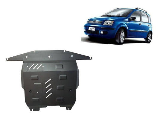Engine - metallic shield Fiat Panda (2mm)