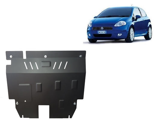 Engine - metallic shield Fiat Grande Punto (2mm)