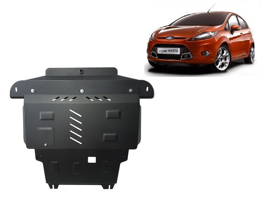 Engine - metallic shield Ford Fiesta (2mm)